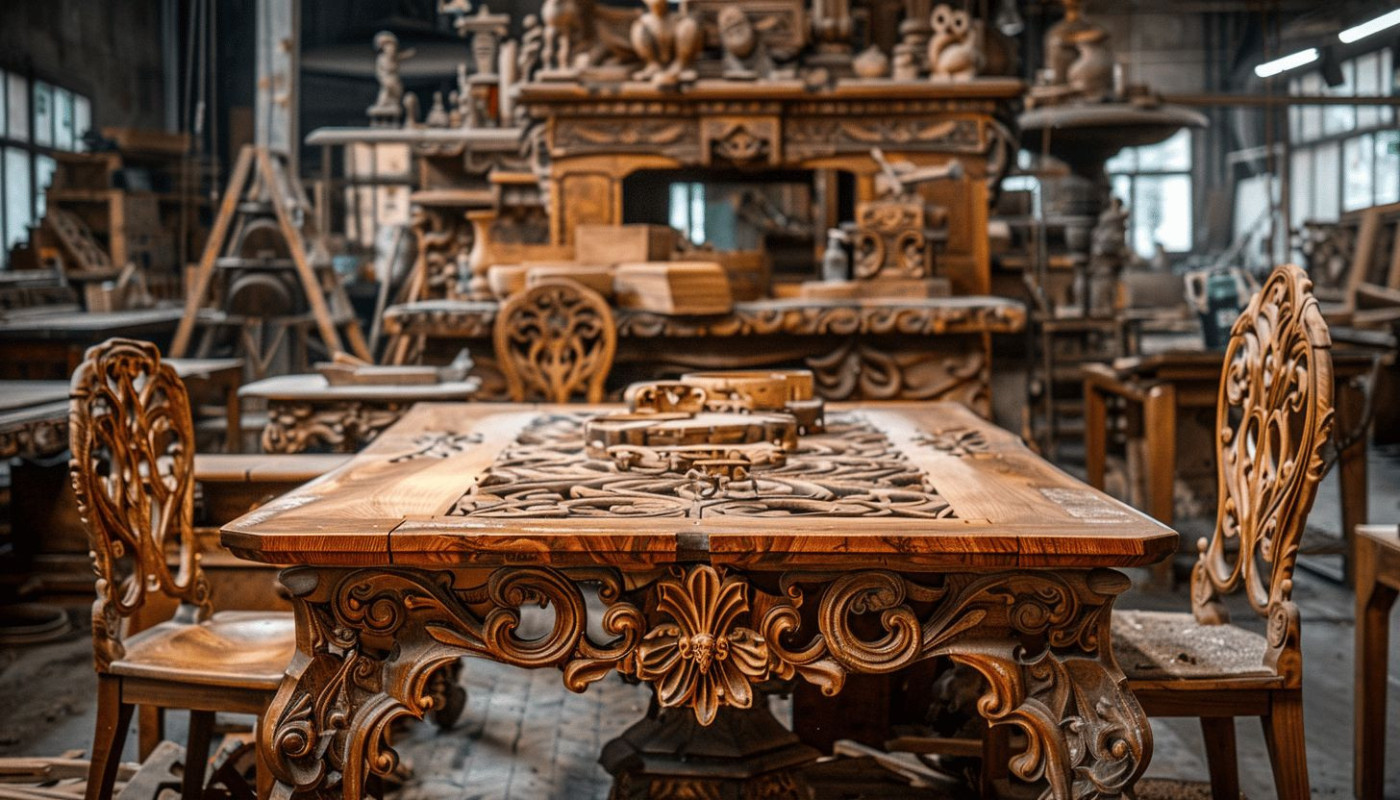 Autres - Le charme des chaises et tables Girardeau : un bijou d'artisanat